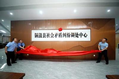 我縣社會(huì)矛盾糾紛調(diào)處中心正式揭牌，助力社會(huì)經(jīng)濟(jì)咨詢服務(wù)升級(jí)